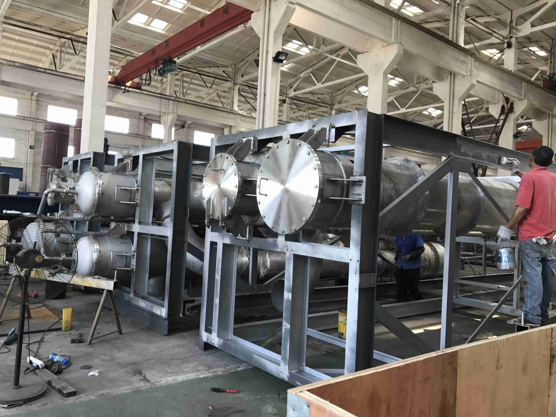 مبخرات الحرارة المفقودة من مجففات الأقراص